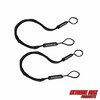 Extreme Max Extreme Max 3006.3065 BoatTector Bungee Dock Line Value 2-Pack - 8', Black 3006.3065